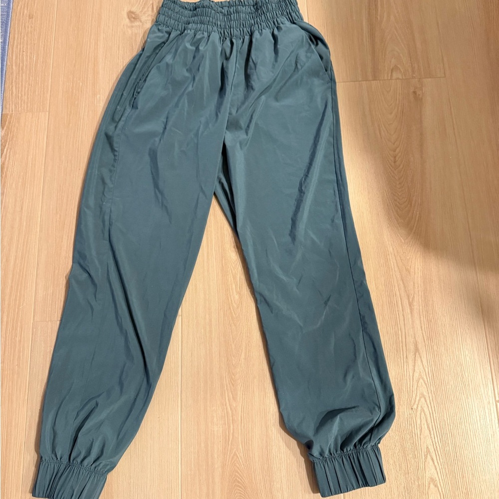 Vuori Teal Joggers with Elastic Waist
